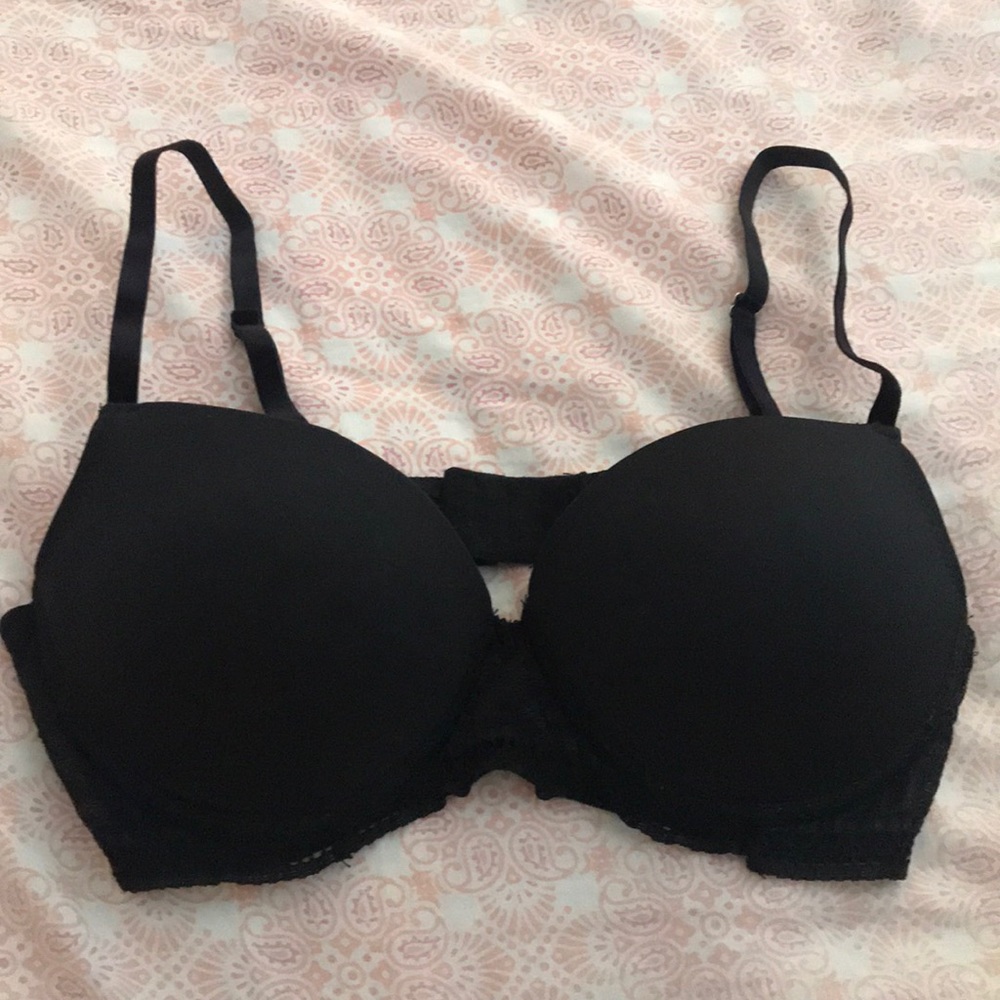 Vince Camuto Black Lace Bra